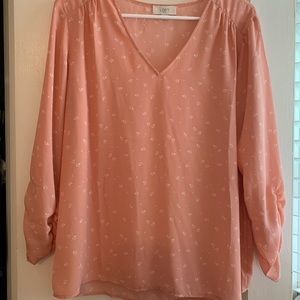 Loft 3/4 Length Blouse